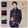 JIUMU Men's 100% Cashmere Scarf
