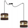 Hangende plafondlamp, kroonluchter, lampenkap, modern