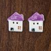 Colorful Ceramic Buttons - Retro Forest Style Fashion Accessories