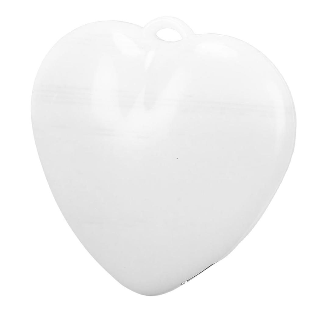 Portfel Torebka w Kształcie Serca LED Breloczek USB Ładowalny Światło do Torebki Plecaka