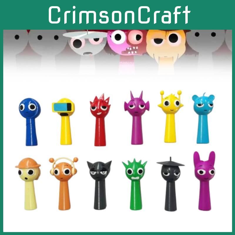 Action Figure Sprunki Model Toys Kids Gift Game Peripheral Decorations Cake