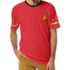 TV-Serie Star Trek Ingenieursuniform Cosplay Kostüm T-Shirt Kurzarm O-Ausschnitt Locker T-Shirts Herren Damen Kleidung 3D Druck T-Shirt
