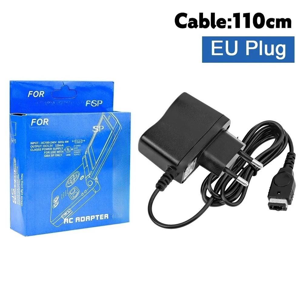 5.2V Home Wall Travel Charger AC Adapter for Nintendo DS NDS GBA SP Advance SP - Power Supply Charging Cable EU/US Plug