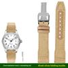 For IWC Pilot Nylon Genuine Leather watch band for IWC Mark 18 Balack Aces Portuguese original style woven canvas strap Bracelet