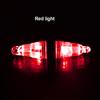 1Pc Led Fishing Light With 2 Battery Waterproof Dual Head Flashing Underwater Fish Suction Device Outdoor Fishing Accessories