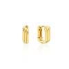 Triple Silver (Y) Square Slide Earrings Hl3E40303Y9Xxx