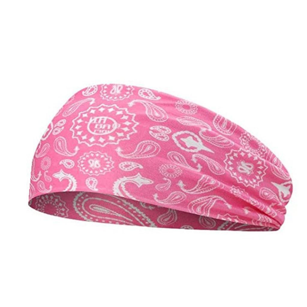 Unisex Running Fitness Headband For Sports Yoga Sweatproof Elastic Cotton Headscarf