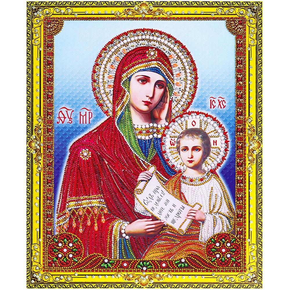 DIY Diamond Painting Religion Icons 5D Diamond Embroidery Mosaic Home Decor