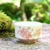 Dolce duo Matcha Bowl, Mai Sakura Design, Mino Ware, Made in Japan, 11cm Diameter, Approx. 420ml, Boxed, Perfect for the Tea Ceremony, MW-1854