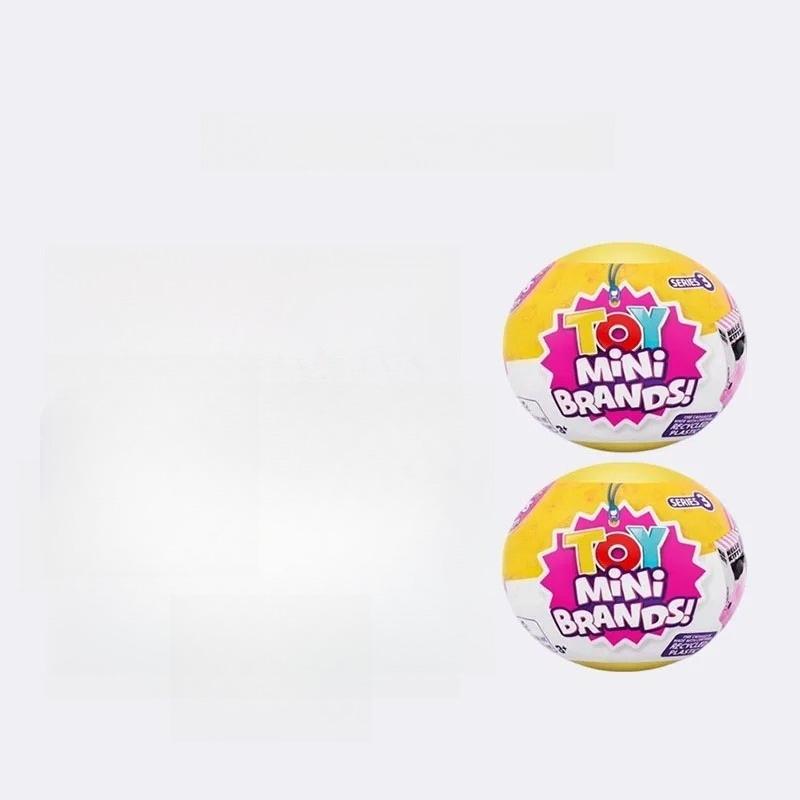 5 Surprise Mini Brands Toys Series 3Blind Box Collectibles Over 90 Minis Simulation Model Supermarket Series
