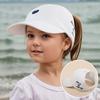 Baby Girls Adjustable Baseball Caps Pink Black White Children Low Profile Sun Hat Kids Boy Running Headwear Clothing Accessories