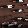 Shelf Iron Support Simple And Generous Can Repeatedly Use Display Rack Rack Wine Collection And Display Wall-mounted Wine Rack