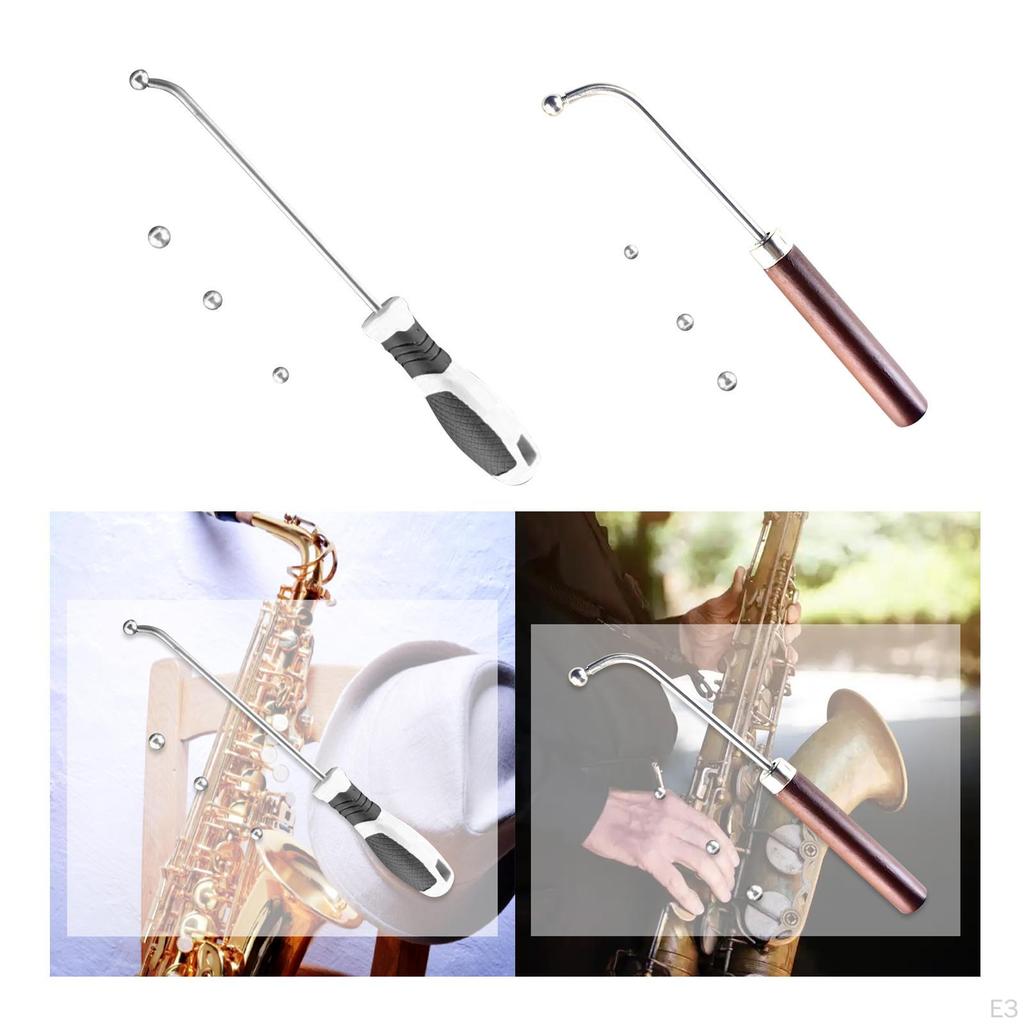 Instrument Care Handle for Trumpet Maintenance Tools with Balls