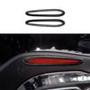 Fit For Benz GLC X254 -2024 ABS Carbon Fiber Rear Fog Light Lamp Cover Trim