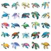 50pcs Waterproof Sea Turtle Marine Life Cartoon Stickers for Tablet, Earphones, Stationery
