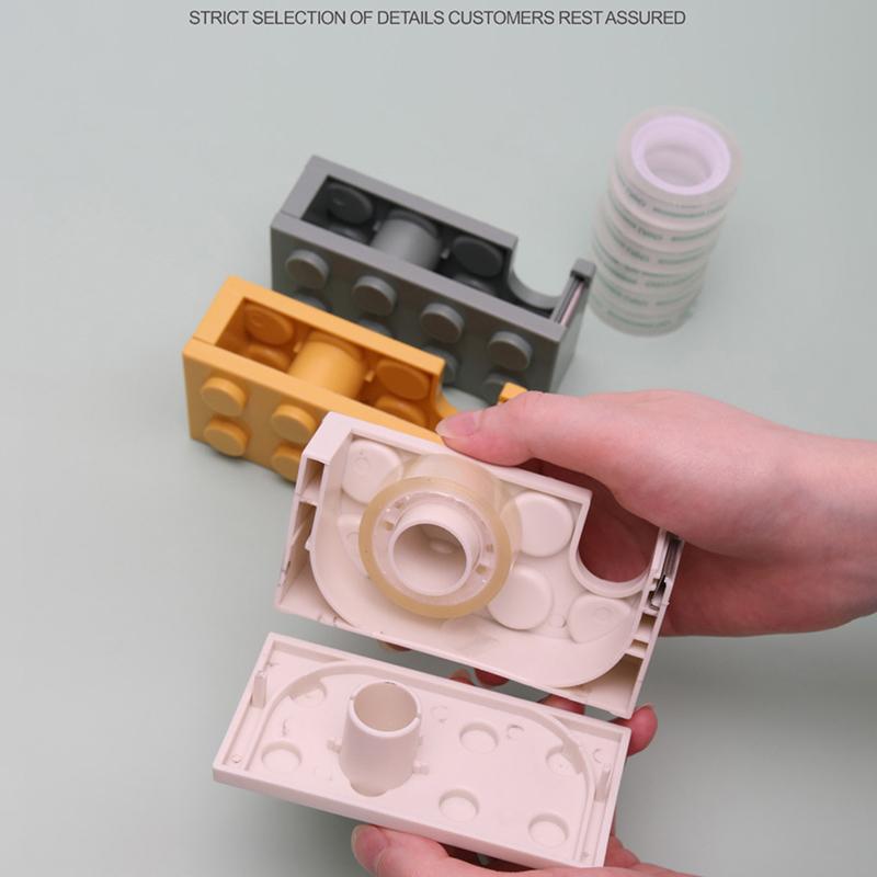 Praktyczny, trwały dozownik taśmy do samodzielnego montażu Bezpieczny prostokątny dozownik taśmy