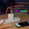 Running Light 4-in-1 Super Fast Charging Cable for Apple, Huawei, Honor, Xiaomi, Samsung, Android Devices