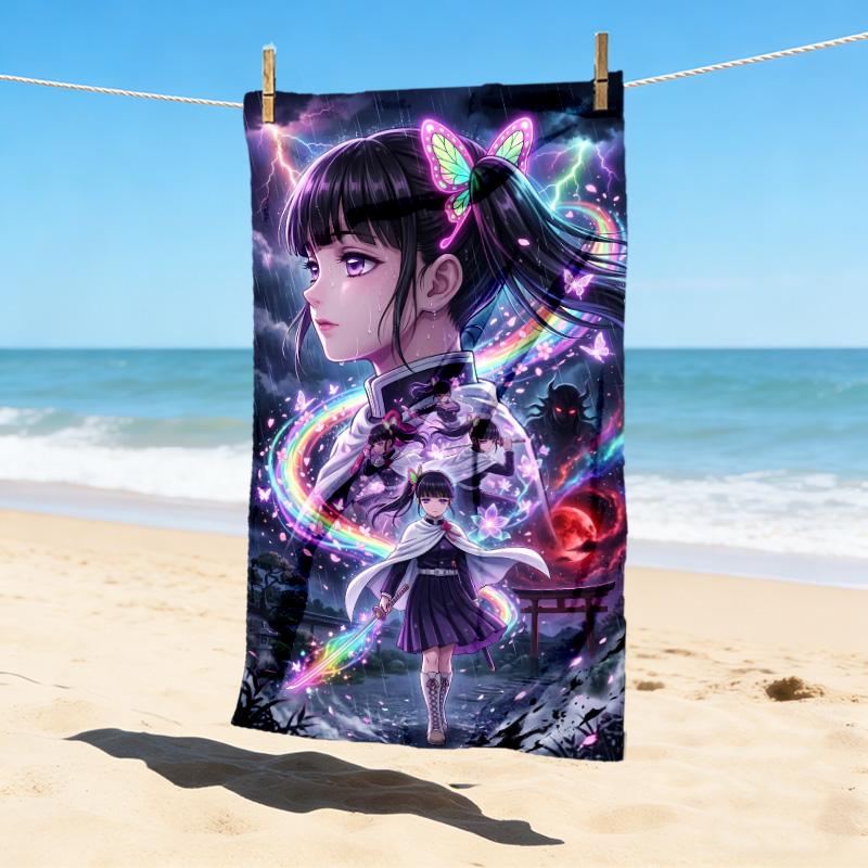 Fantasy Journey Stylish Digital Printing Beach Towel Quickdrying Absorbent Blanket For Beach Pool Gym Travel Christmas Gift C922217