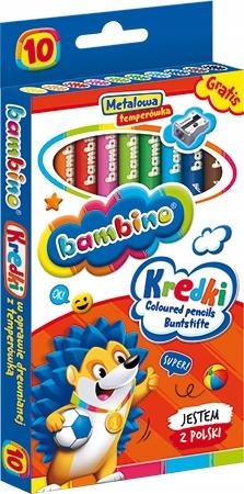 KREDKI BAMBINO 10KOL JUMBO +TEMP. 0331 A'8