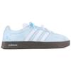 Adidas VL COURT 2.0 Lifestyle Cushioning, Wear Resistant Low top Skateboard Shoes Unisex Blue Pink HQ1802(Team1798-)