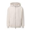 Completo con Felpa con Cappuccio e Pantaloni della Tuta Streetwear Americano 430G Fodera in Pile Collo a Polo Zip-Up Tuta Casual