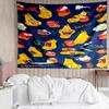 Larva Tapestry for Bedroom Aesthetic Classroom Tapestries Wall Hanging for Living Room Dorm Office,Ideal Creative Gift