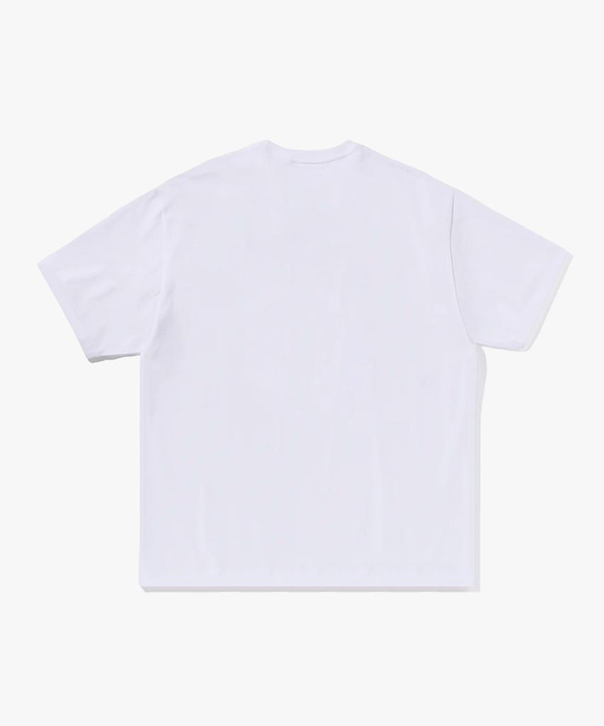 Beipeu First Camo Bape Logo Relaxed Fit T-Shirt (M) White