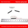 Micro Precision Extension Tension Spring Set with Hooks, 0.4mm Wire Diameter, 3-5mm Outer Diameter
