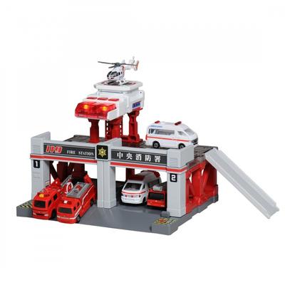 Tomica Tomica Πόλη Οικοδομής Πόλη Ήχος Φως Πυροσβεστικός Σταθμός
