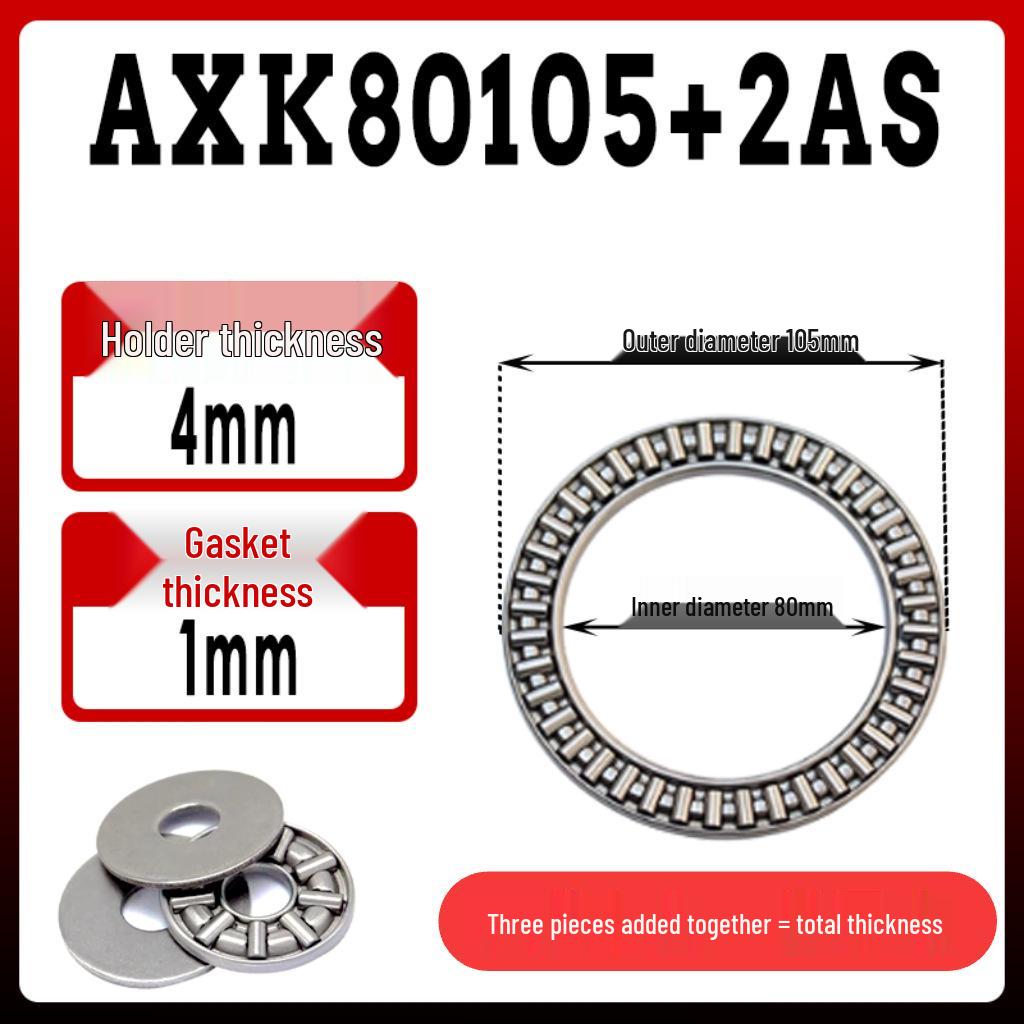 AXK Axial-Nadellager (Identifikation: 5-50 mm, Flach)