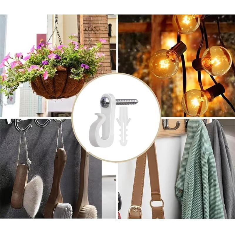 Multipurpose Outdoor Gutter Hook Reusable S Hook Home Accessoy for Easy  Hanging Christmas Light and Decorations