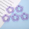 Pastel Star Wave Acrylic DIY Keychain and Hair Accessory Material