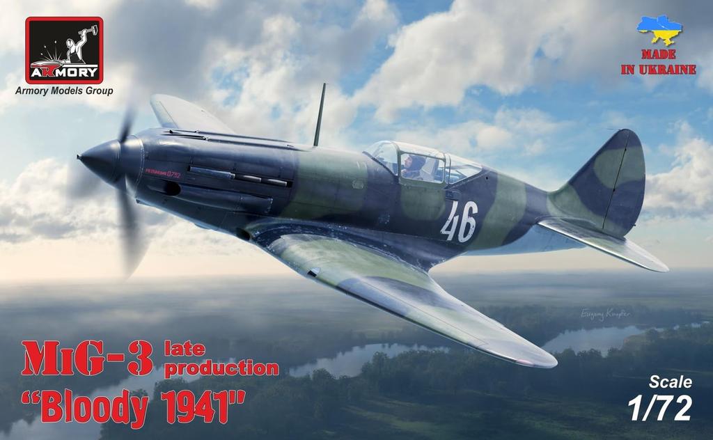 Armory 1/72 MiG-3 Late Model 1941 Plastic Model AMR72011