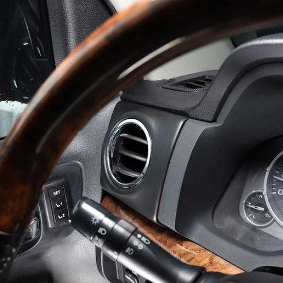Matte Black AC Air Vent Outlet Frame Cover Trim For Toyota Tundra 14-21