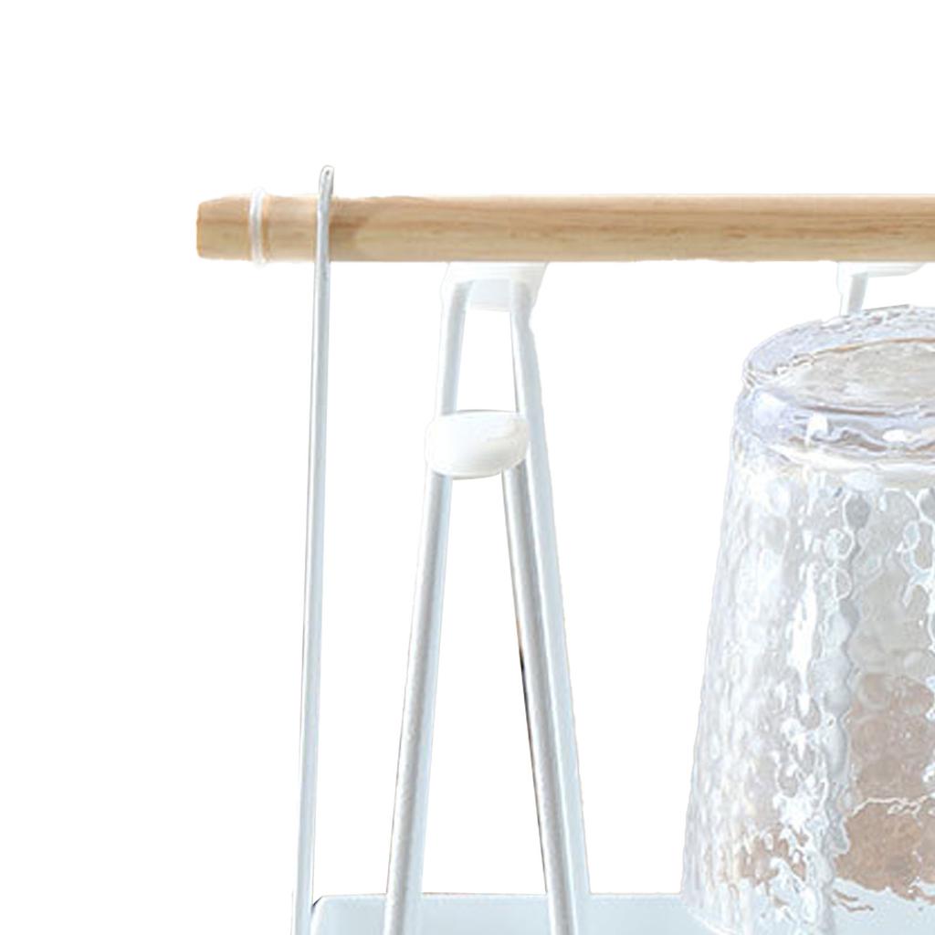 Kitchen Drain Cup Holder Portable Multifunctional Water Bottle Drying Drainer Rack for Living Room