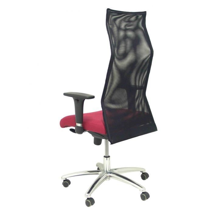 Fauteuil De Direction - PIQUERAS Y CRESPO - Modèle Sahúco XL - Ergonomique - 160kg - Tissu BALI Marron