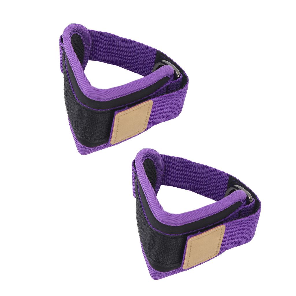 2PCS Ankle Strap for Cable Machine Kickbacks Iron D   Gym Ankle Cuff for Fitness Workout