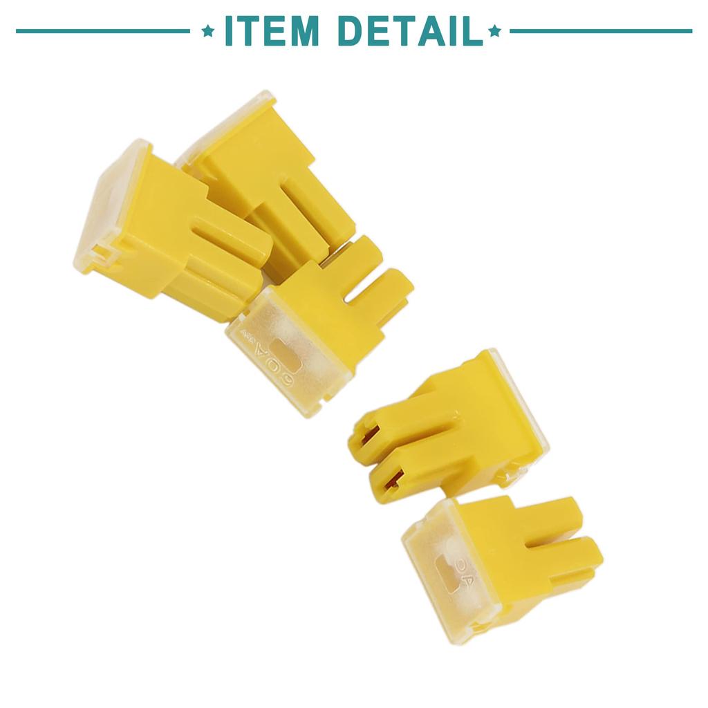 ACROPIX Type Fuse 60A Yellow 4pcs