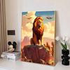 Disney 5D DIY Diamond Painting The Lion King Pride Stone Classic Scene Illustration Cartoon Full Diamond Mosaic Diamond Painting Art WallDecorationSet