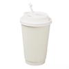 Xihé 10oz Double-Layer Disposable Paper Cups with Lids
