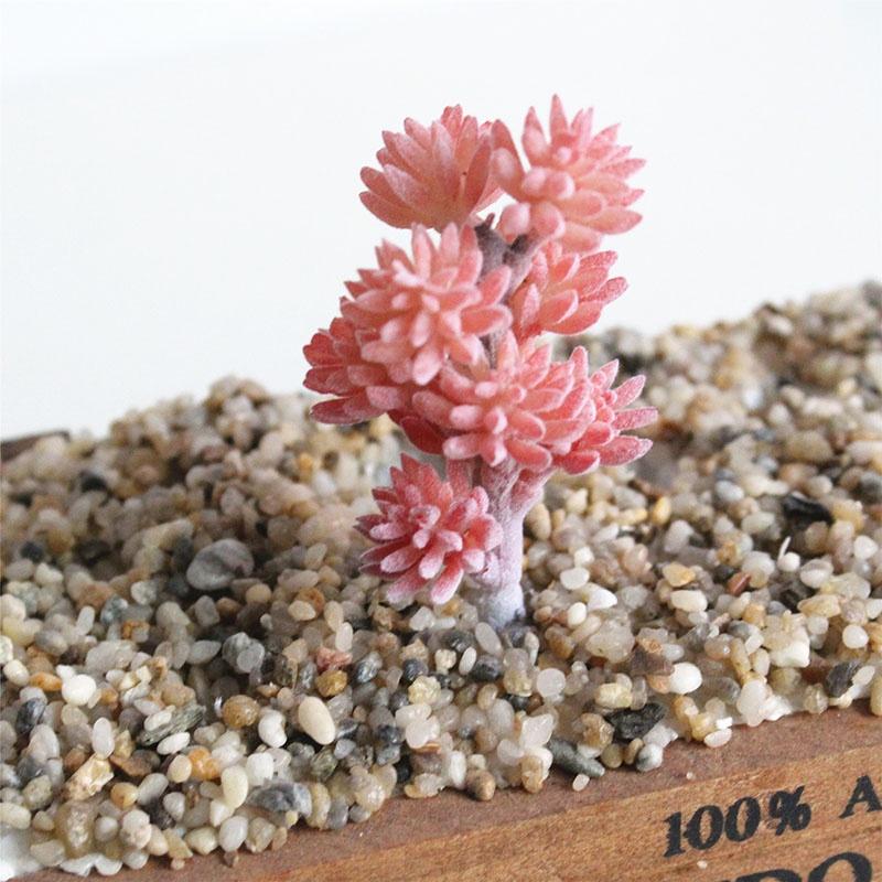 Beautifully Crafted Mini Artificial Succulents For Lifelike Home Office Decor