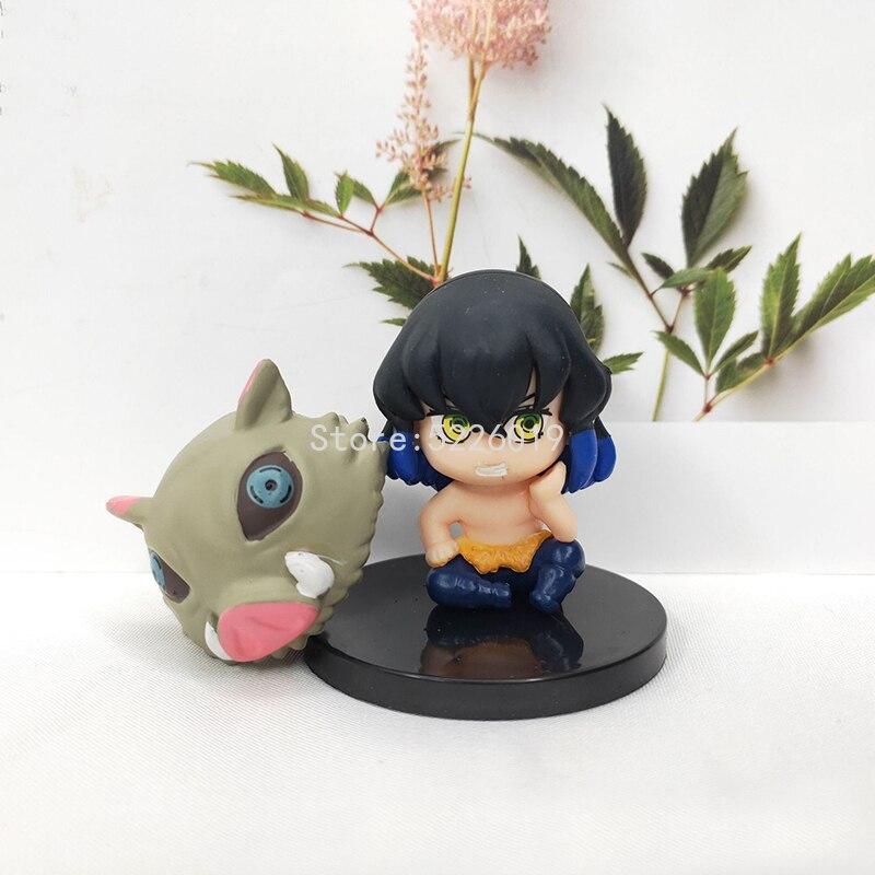 Kimetsu No Yaiba Anime Figure Demon Slayer Action Figure Kamado Tanjirou Kamado Nezuko Agatsuma Zenitsu Figurine Toys