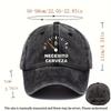 HotSelling Washed Cap NECESITO CERVEZA Printed Hat Unisexs Hat Womens Casual Hat Adjustable Cap Trucker Hat Lightweigh