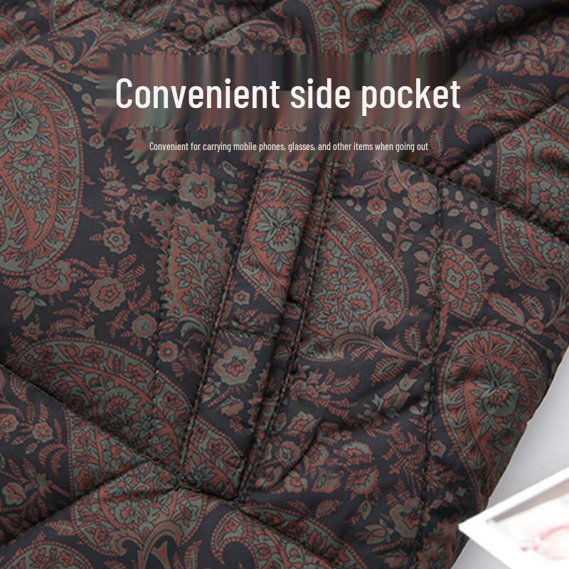 YUZHAOLIN Women's Mid-Aged & Elderly Thickened Cotton Vest