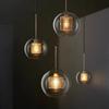 Glass Hanging Lamp Nordic Pendant Lights Kitchen Island Dining Room Lighting Fixtures Bedroom Bedside Pendant Lamp Luminaire
