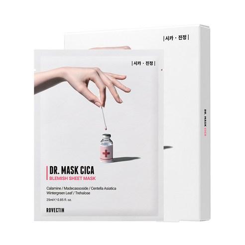 Rovectin Cica Soothing Mask Pack 5pcs