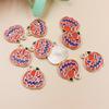 Alloy Dripping Handmade Material DIY Accessories Pendant Stylish Halloween 6/10pcs Pumpkin Beads