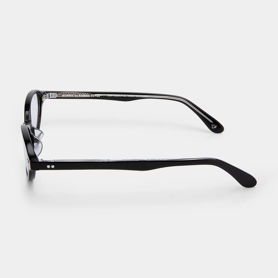 Bonikeullaideu Small Talk Black & Clear Lens