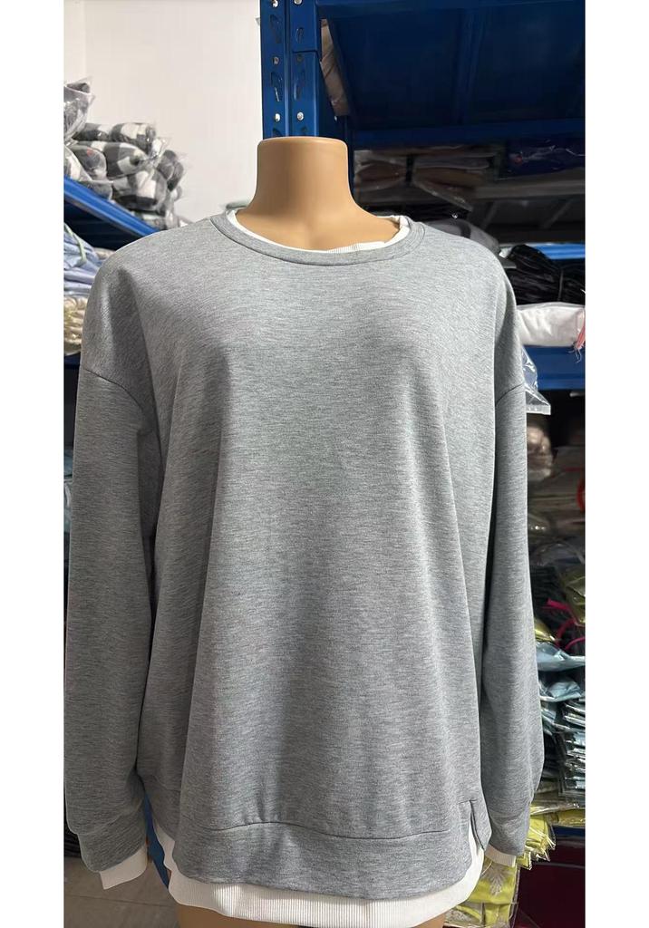2025 Retro Oil Painting Long Sleeve French Shirt for Women