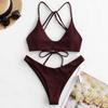Sexy String Backless Bikini Push Up Extreme Swimsuit Micro Bikinis Vacation Swimwear Women Beach Outfits Bathing Suit Summer Set